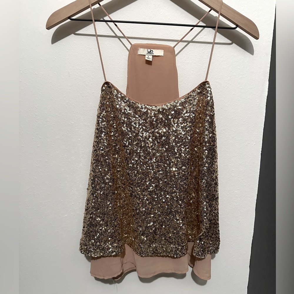 Gold sequined YA Los Angeles.